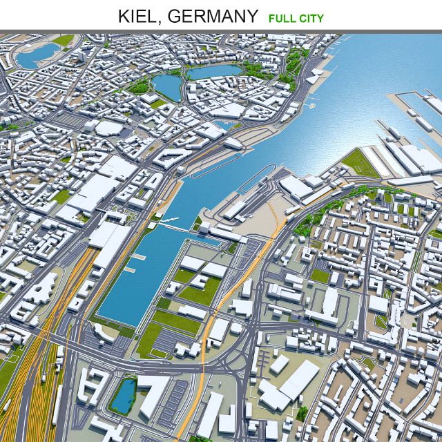 Kiel city germany 70km