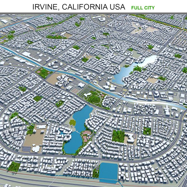 Irvine city california 30km