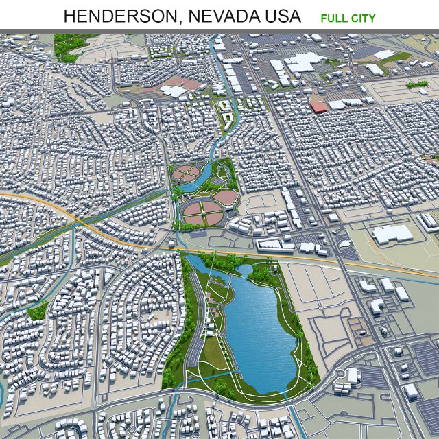 Henderson city nevada 50km