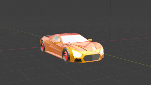 3d smart model car