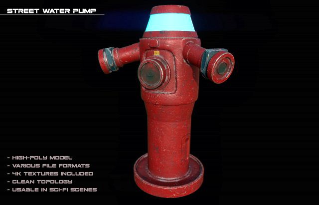 scifi water pump
