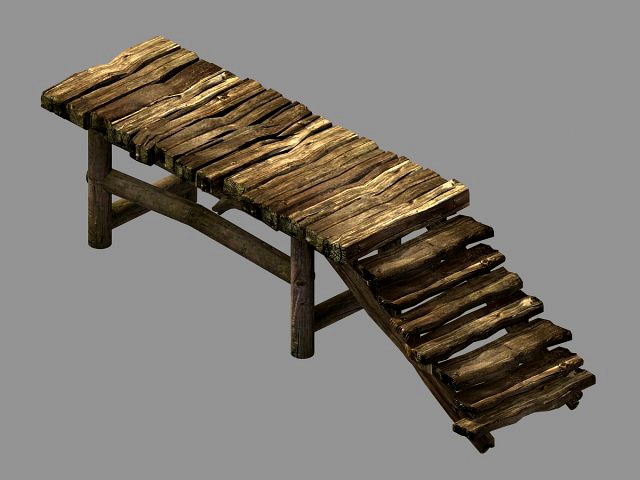 pier-wooden ladder 35