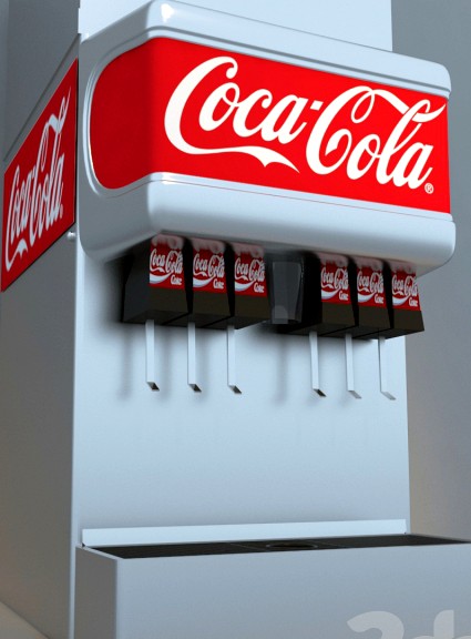 coca cola beverage station