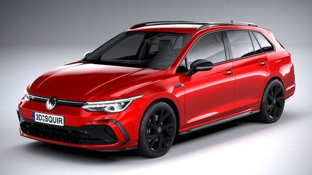 volkswagen golf variant r-line 2021