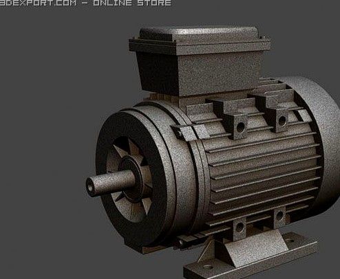 Electric motor 3D Model