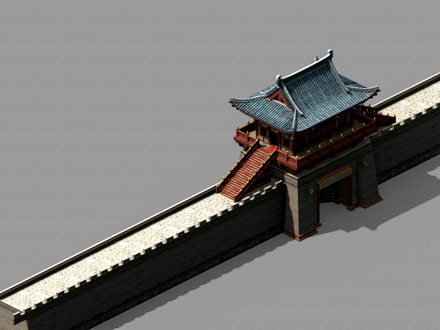 song dynasty-east city-city gate