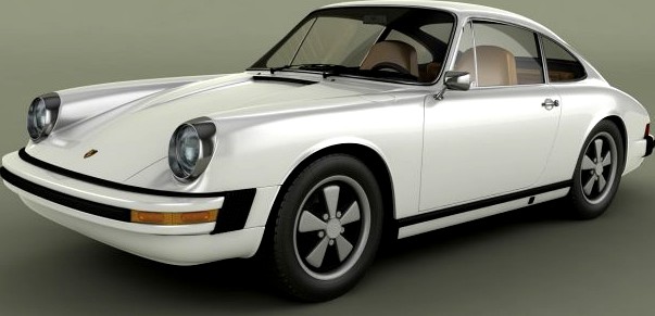 Porsche 911 1974 3D Model
