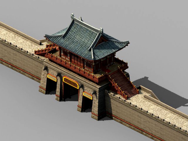 chang an city-south city gate 76