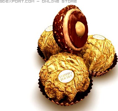 Ferrero Rocher 3D Model