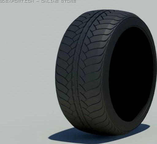 Tire 3D Model