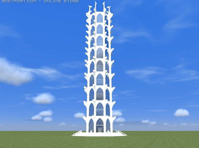 White Tower 3D Model