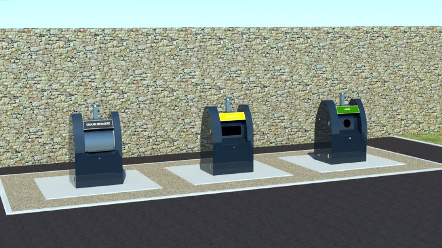 Conteneurs Poubelles Enterr s 3d Model conteneurs-poubelles-enterr-s-3d-model