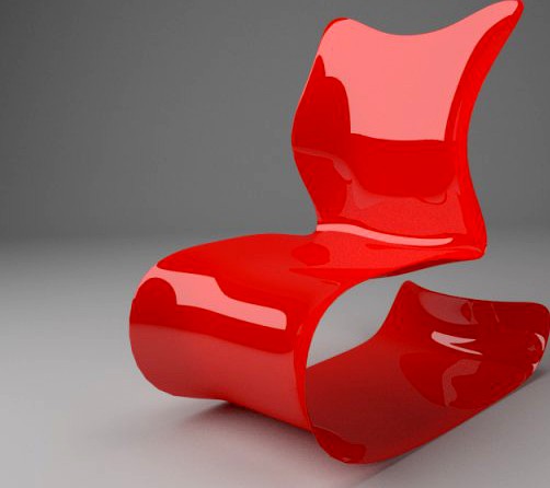 Creative chair 3D Model