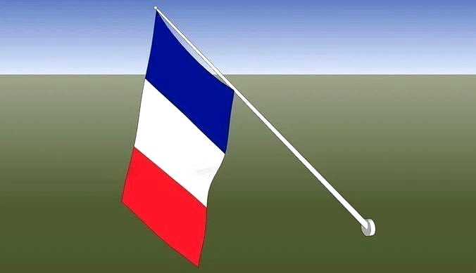 France flag - wall mount