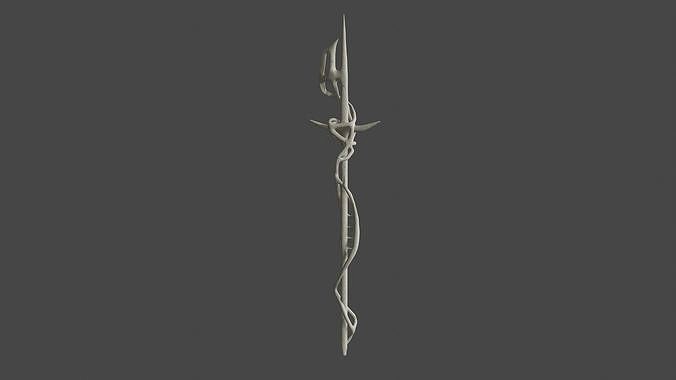 Bone Halberd
