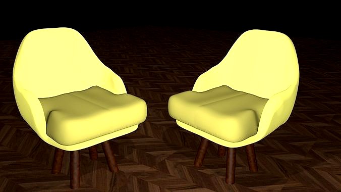 Two Armchairs for c4d