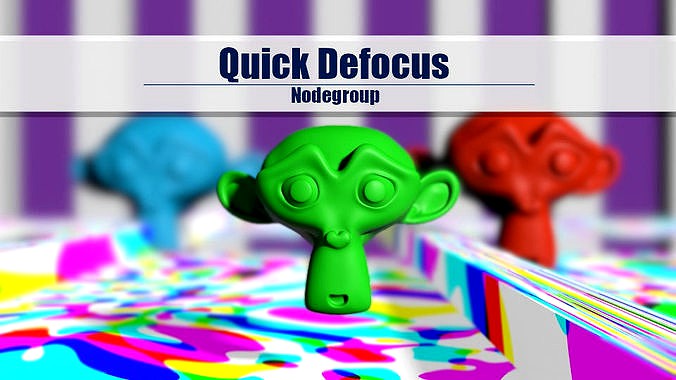Quick Defocus Blender Nodegroup