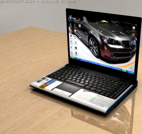 Acer Aspire 5050 3D Model