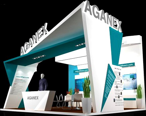 Exhibition booth area 6X6 3DMAX2009 3D Model