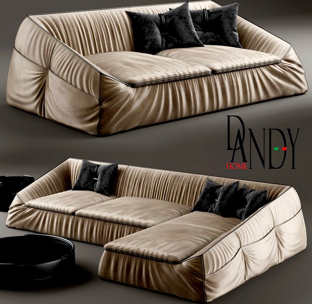 Sofa Gamma Arredamenti Suite 3D Model