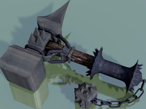 Thorans Hammer der Verzweiflung 3D Model