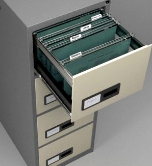 Filing Cabinet 3D Model