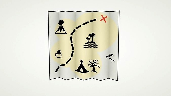 Simple Treasure Map - Mapa do Tesouro Simples