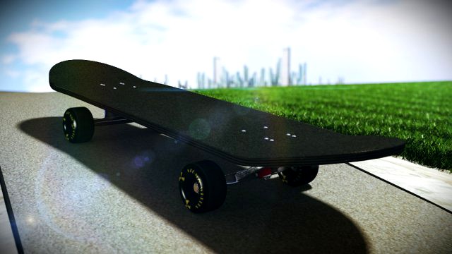 Skateboard 3D Model