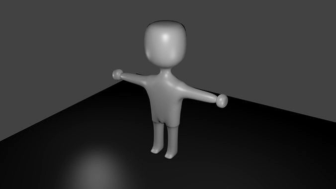 basic LOW POLY character