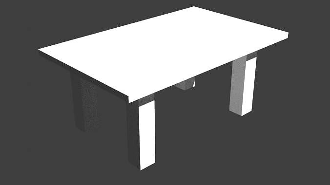 lowpoly table