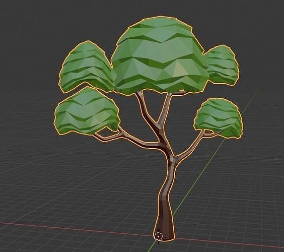 Low Poly Tree 3D model