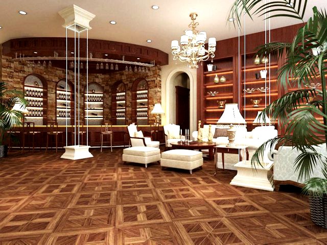 Bar space 083 3D Model