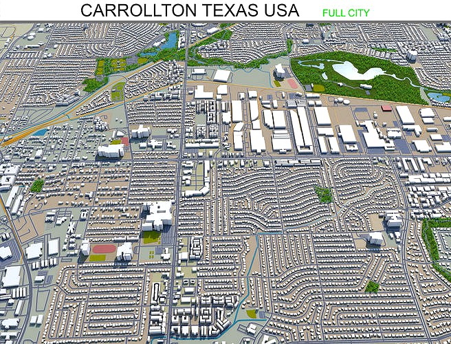 Carrollton Texas USA 25km