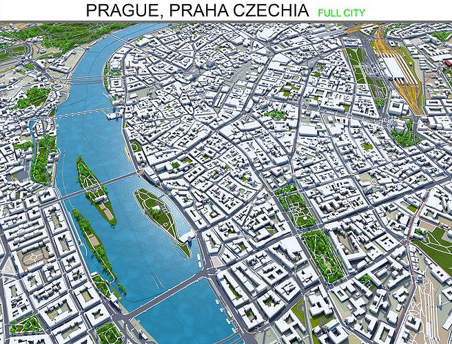 Prague Praha Czechia 50km
