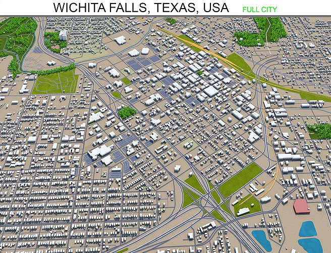 Wichita Falls Texas USA 30km