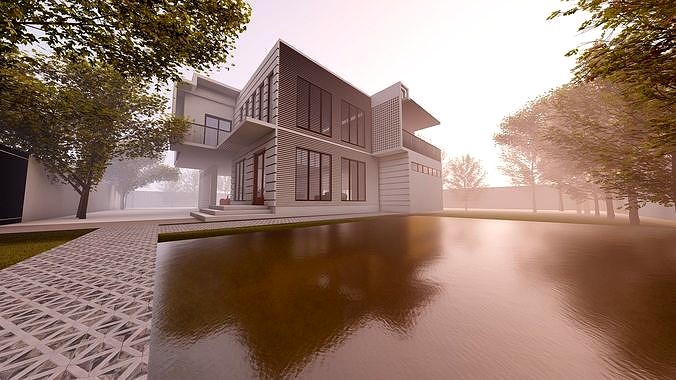 MODERN RESIDENTIAL HOUSE