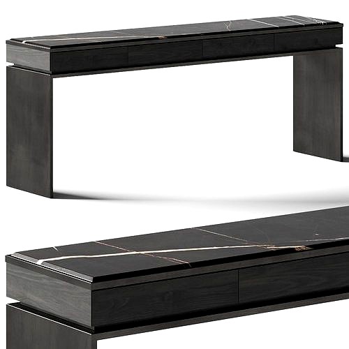 Malerba Black and More Console Table