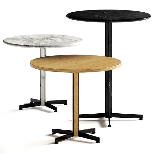 Arrmet Piana Marble and Wood Tables