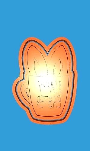 MakeIT Easter Cookie Cutter Collection Happy Easter With Frame