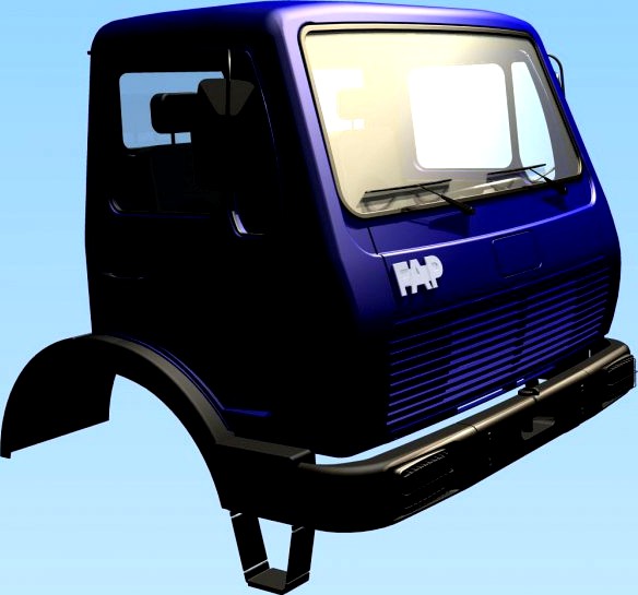 FAP 1118 CAB 3D Model