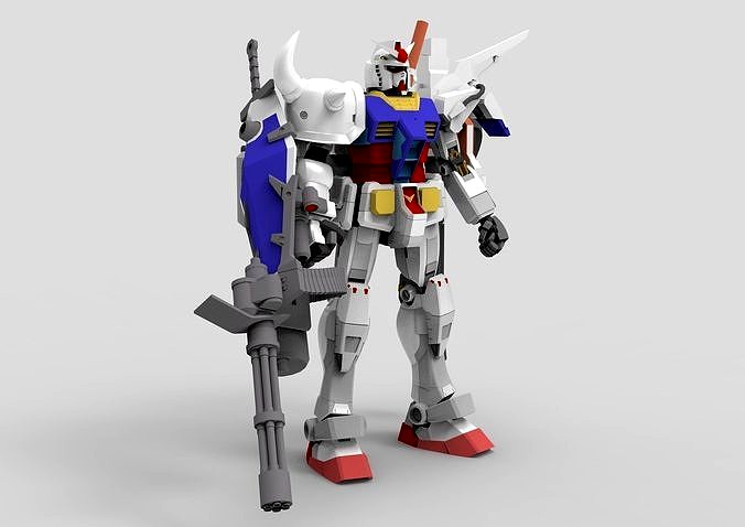 Gundam RX-78 Custom Gutling