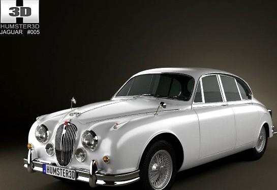 Jaguar Mark 2 1959  1967 3D Model