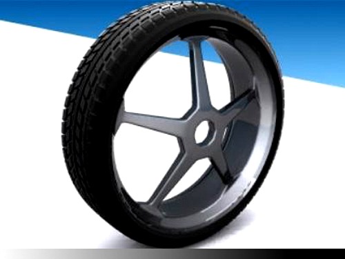 Wheel (rim) 3D Model