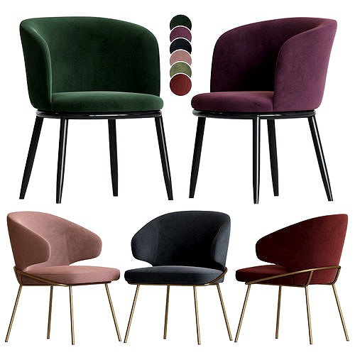 Eichholtz Filmore kinley Dining Chair Set