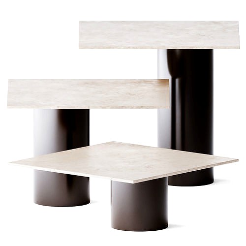 Square Side Tables Petra by Arketipo