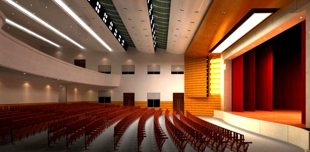 Auditorium room 003 3D Model