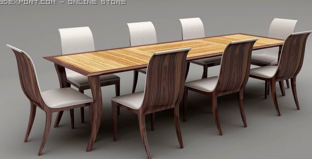 PERCORSI  Dining 3D Model