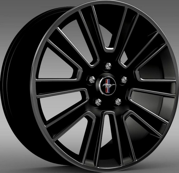 Ford Mustang 2010 rim 3D Model