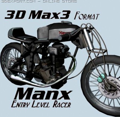 Manx 3D Model