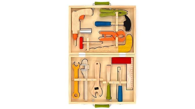 Toy Wooden Tools